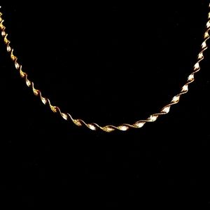 Vintage .925 two-toned necklace